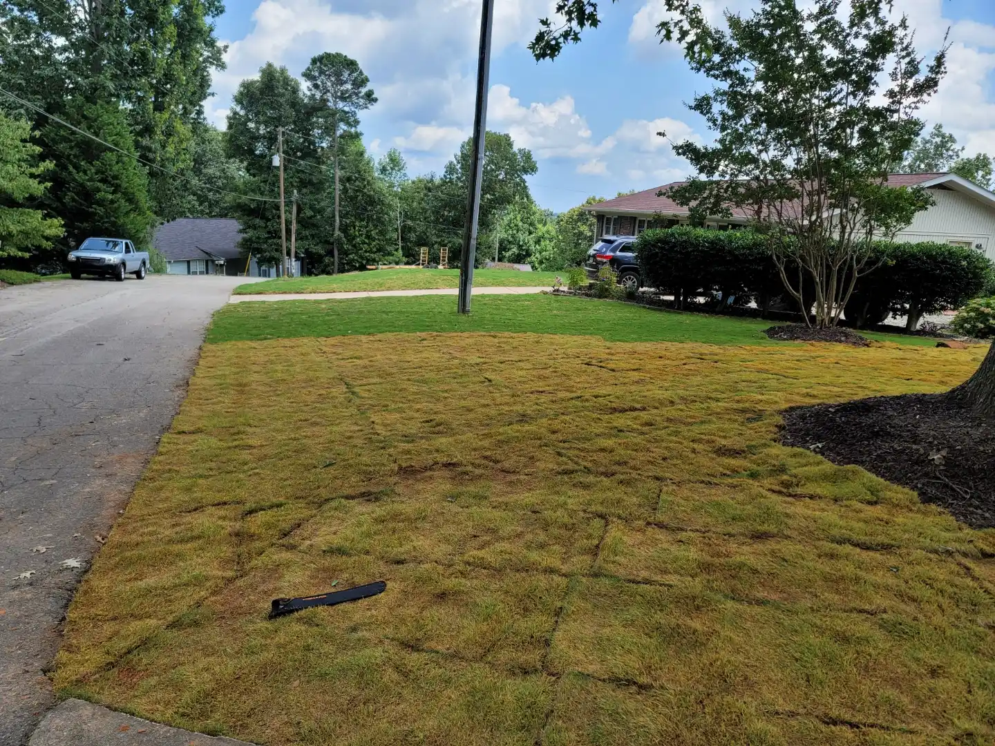 Completed landscaping project 6