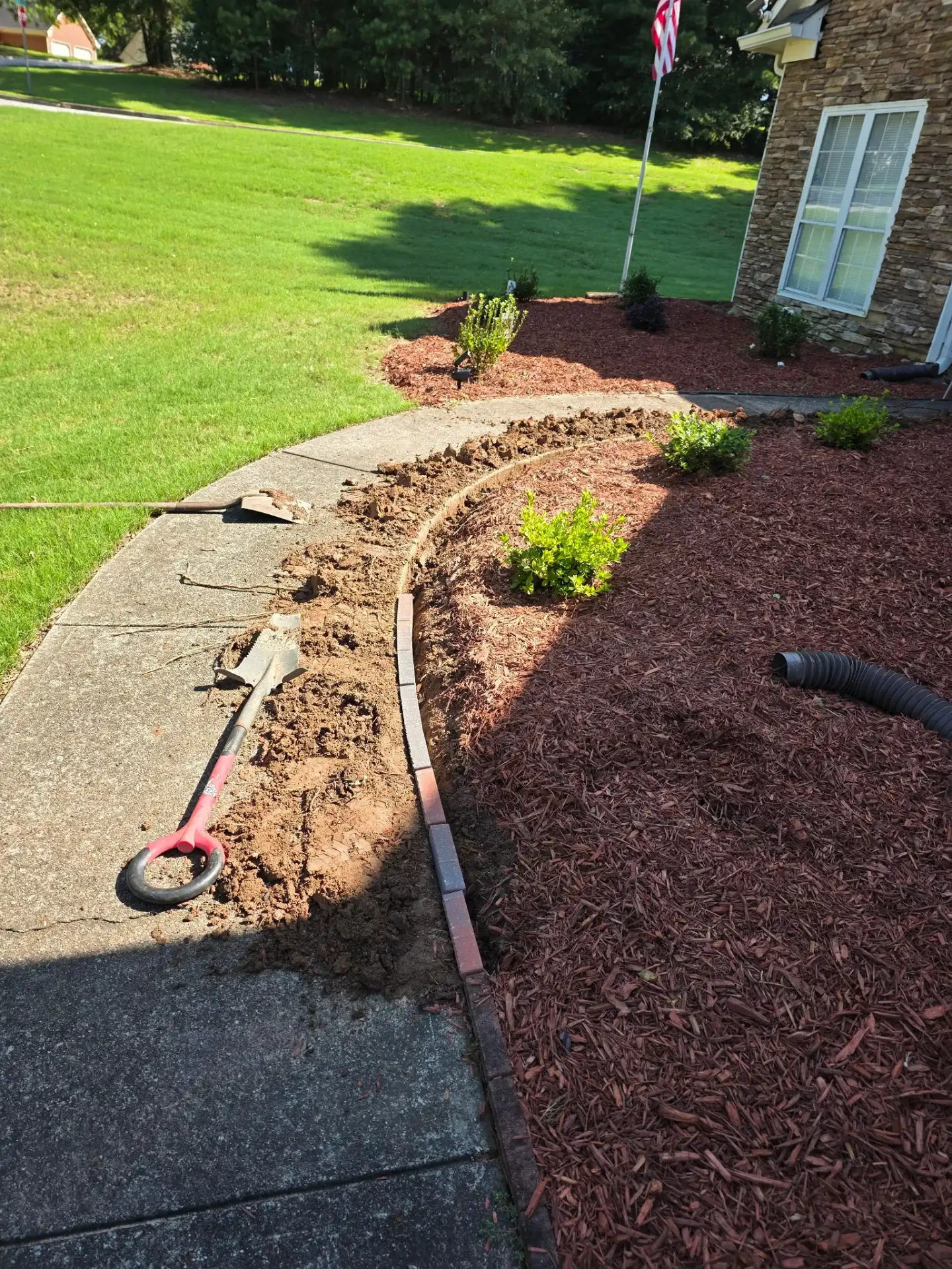 Completed landscaping project 4
