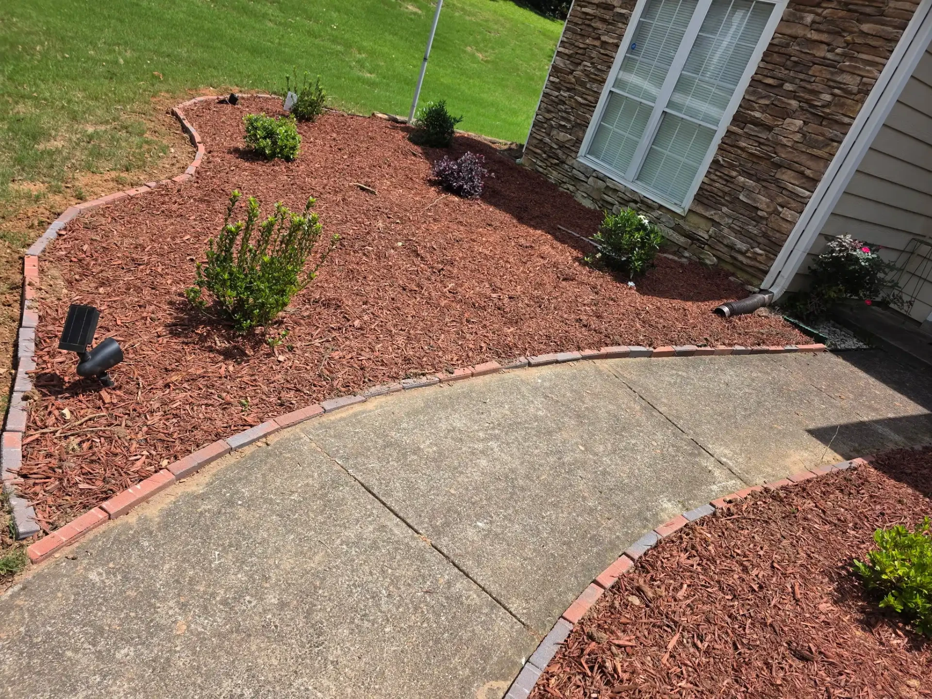 Completed landscaping project 3